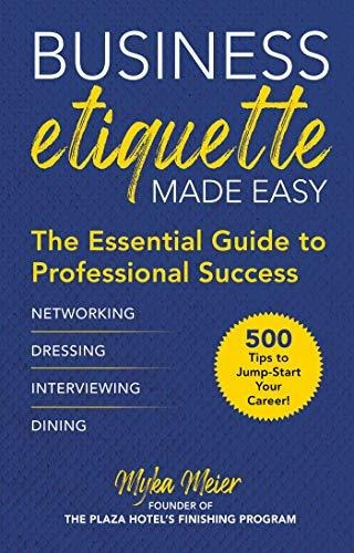 Book : Business Etiquette Made Easy The Essential Guide To.