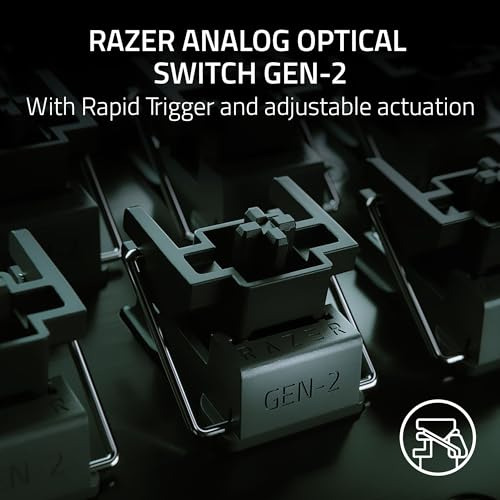 Teclado Gamer Ergonomico Razer Huntsman V3 3 Perillas -rgb