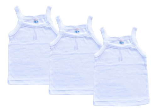 Imagen 2 de 4 de Camiseta Para Niña 100% Algodón Tallas 1,2,3 Años