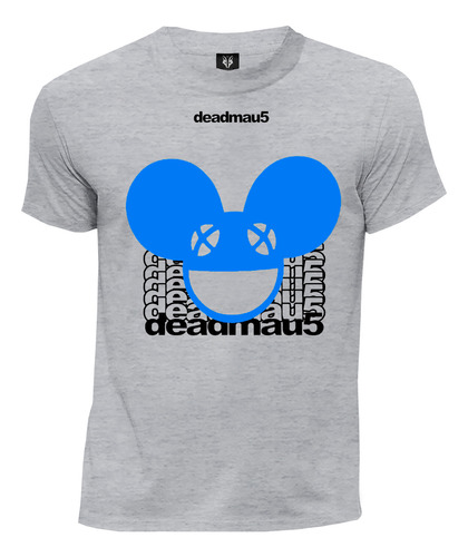 Camiseta Electronica Fan Blue Dj Deadmau5 