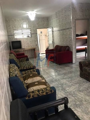 Imagem 5 de 10 de Ref 13.041 - Linda Casa No Bairro Agenor De Campos A 3 Quadras Da Praia, Com 2 Dorms Sendo 1 Suíte, Quintal Com Churrasqueira, 2 Vagas. - 13041