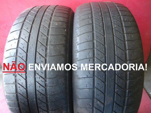 Par Pneu 255 55 Aro 19 Goodyear Wrangler Hp Usado Meia Vida (Usado)