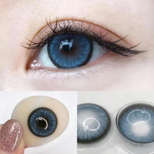 Imagen 2 de 10 de Freshlady - Dawn Blue Lentes De Contacto - Edicion Limitada
