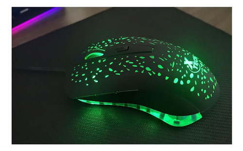 Mouse Xtech Ophidian Xtm-411 3600 Dpi 6 Botones Led Gamer