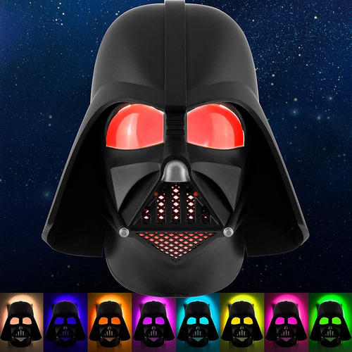 Star Wars Darth Vader Luz Nocturna Led Color