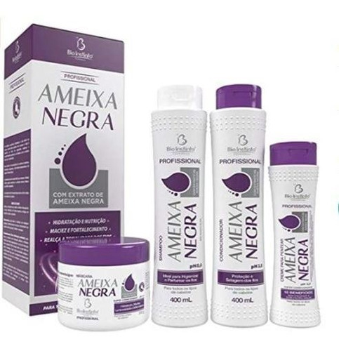 Kit Capilar Profissional Ameixa Negra