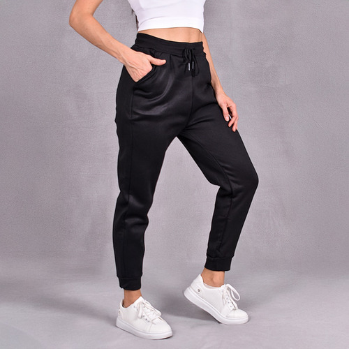 Pants Jogger Mujer Deportivo Ajustable Con Bolsas Casual