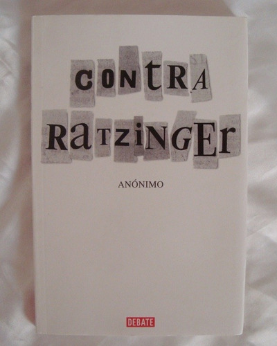 Contra Ratzinger Libro Original Oferta 