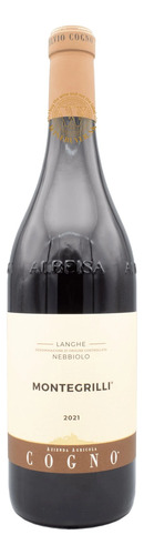 Vinho Tinto Elvio Cogno Montegrilli 2021 Nebbiolo 750ml