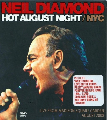 Neil Diamond Hot August Night Nyc Dvd Nuevo
