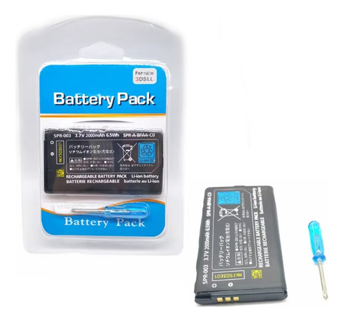 Bateria Recargable Nintendo Para New 3ds 2ds Xl 2500mah 3.7v