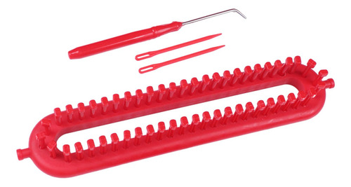 Telar De Bufanda Con Gancho, Telar Rectangular Para 26cm
