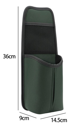 Bolsa Colgante Para Asiento, Correa Ajustable, Verde