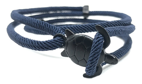 Pulsera Ajustable Tortuga Azul Marino Aceroinoxidable Sarosa