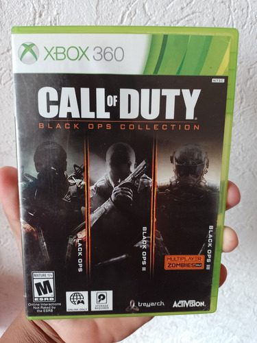 Call Of Duty Black Ops Trilogía Xbox 360 Y Xbox One 