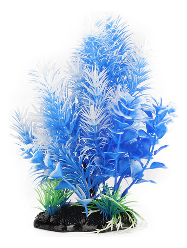 Adorno Artificial Vívido De Plantas De Coral Para Acuario