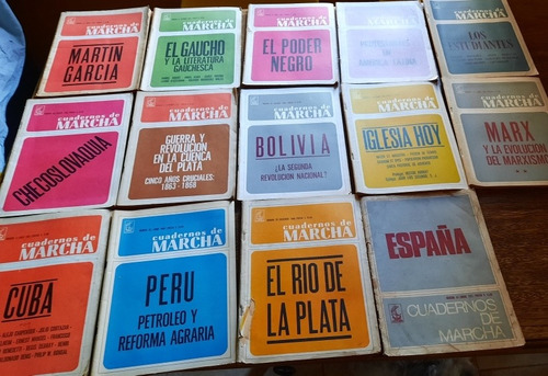 2x150 Cuadernos De Marcha Gaucho Mayo 68 Bolivia Perú Marx E