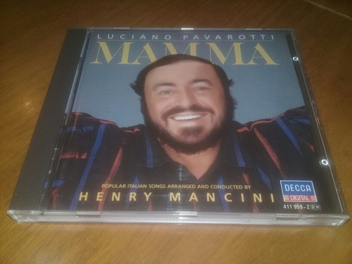 Luciano Pavarotti Mamma Cd Henry Mancini Cd Made In German 