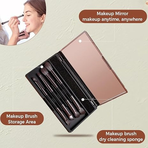 Pincel Delineador De Ojos Cosmetic Mirror, Maquillaje De Ojo