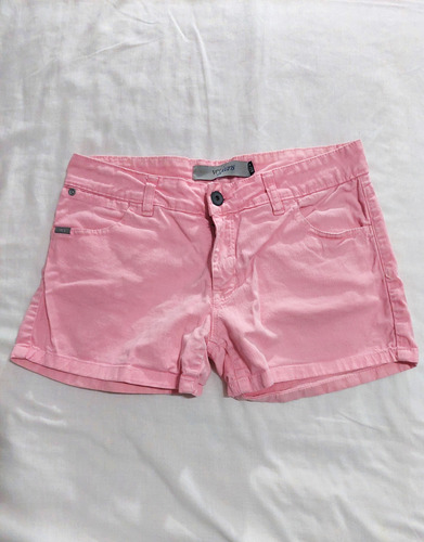 Short Small De Denim Tiro Bajo- Marca Ver