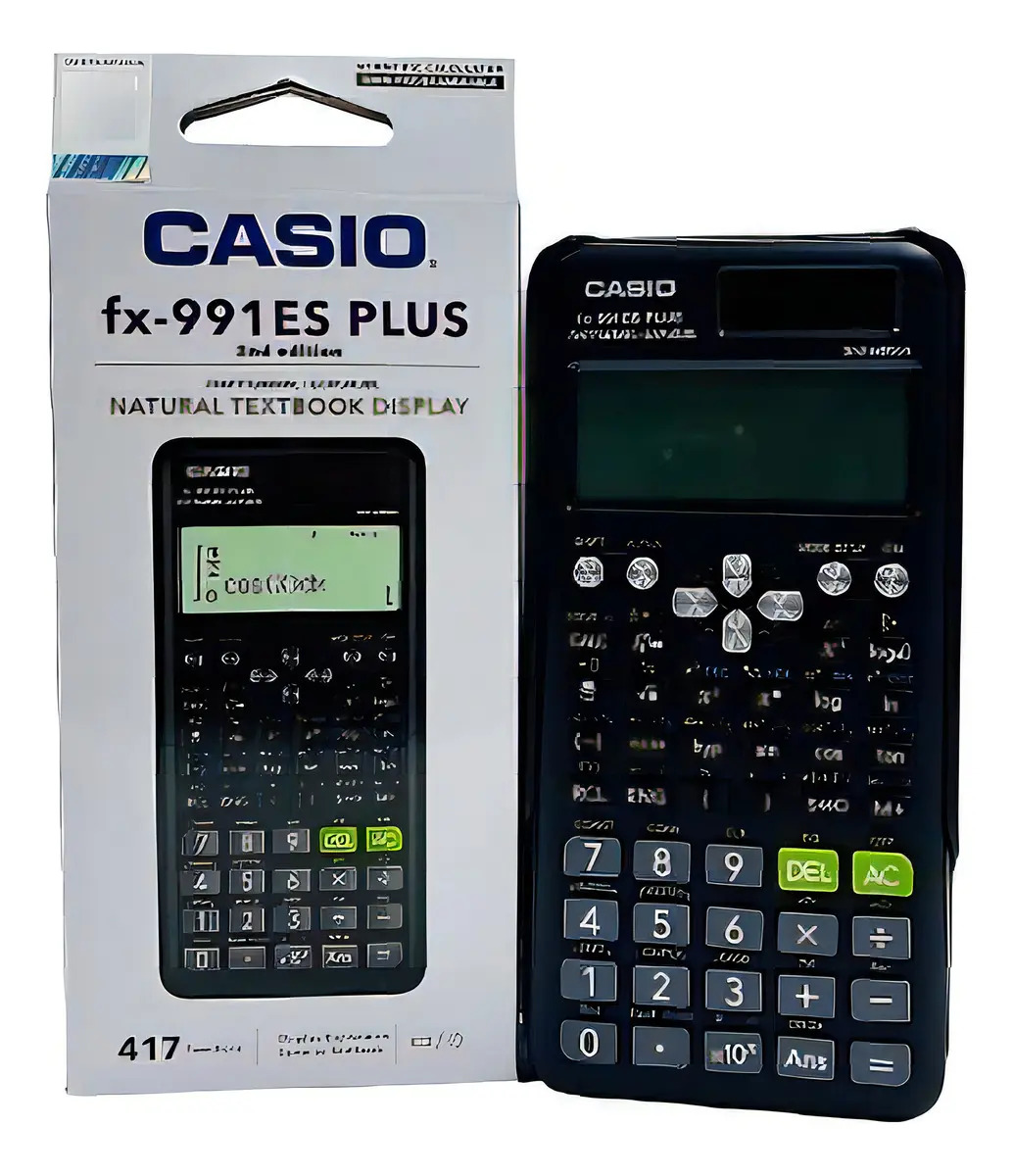 Calculadora Cientifica Casio Fx-991es Plus 2da Edicion Negra universidad
