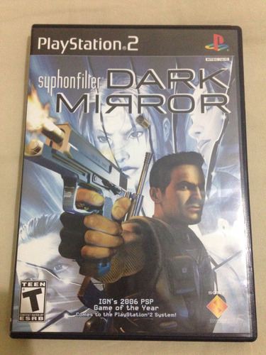 Playstation 2 Syphon Filter Dark Mirror Completo R$82,90