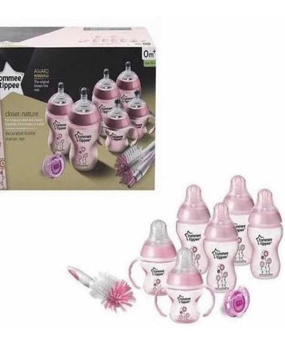 Set 10 Pz Biberones Recién Nacido Tommee Tippee Lava Mamila 