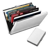 Comprar Tarjetero Para Tarjetas De Crédito Acero Inoxidable