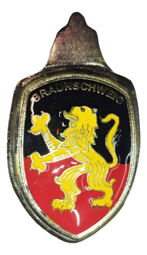 Emblema De Cofre Blasón Vw Vocho Braunschweig León Amarillo