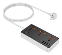 Comprar Extension Toma Corriente Carga Rápida Usb Extensor Hoco Ac8 