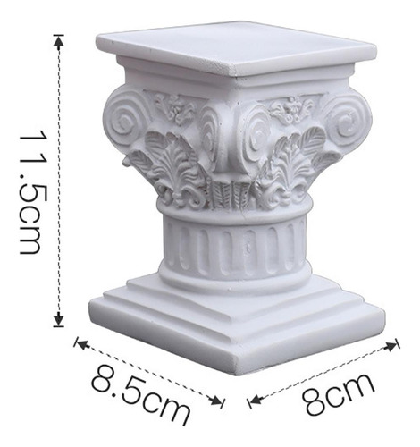 Pilar Romano Estatua De Columna Griega Soporte De Pedestal