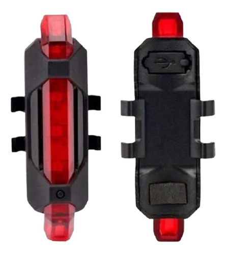 Luz Roja Recargable Para Bicicleta Explorer Pro Shop