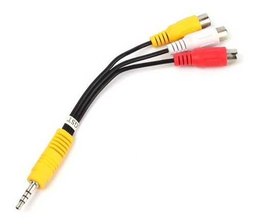 Cable Adaptador Jack 3.5mm Macho A 3 Rca Hembra Audio Video
