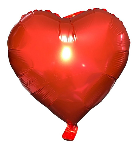 3 Globos Metalicos Corazon 45 Cm Helio Colores 14 Febrero
