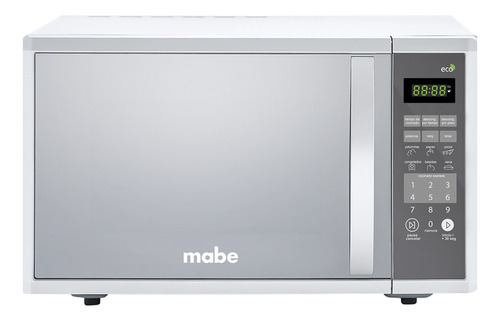 Horno De Microondas Eléctrico Inoxidable Mabe Plateado 