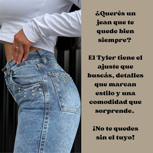 Jean Las Locas Chupin Original Levanta Cola Super Elastizado