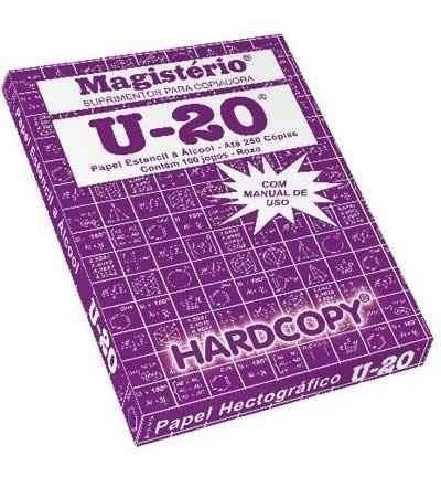 100 Folhas Papel Hectográfico U20 Decalque Tattoo Tatuagem