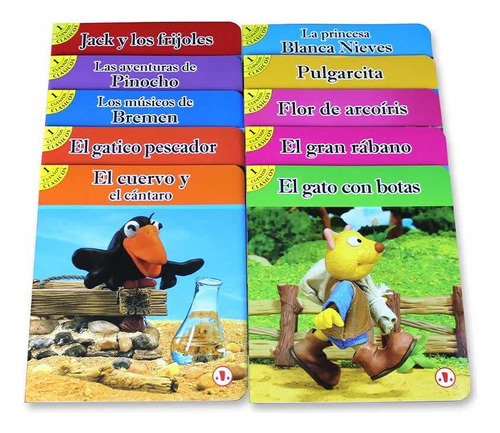 Pack 10 Cuentos Clásicos Infantiles Ilustrados