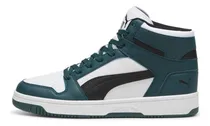 Comprar Puma Tenis Rebound Layup Para Hombre Mirto Oscuro Negro 10