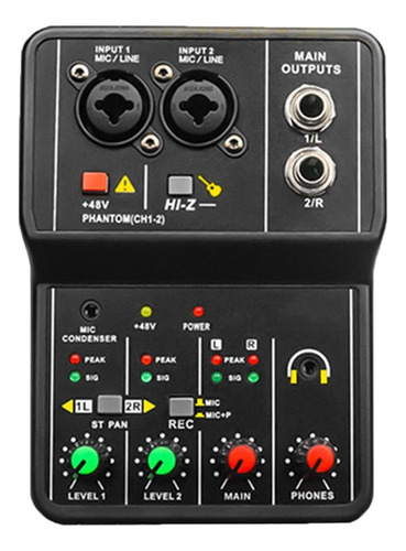 Interfaz De Audio Usb Portátil Interfaz De Consola
