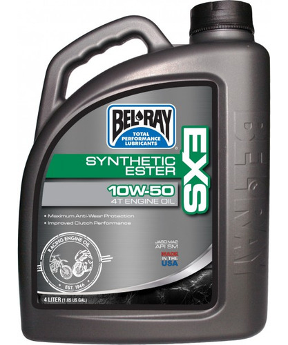 Bel-ray Exs Synthetic Ester 4t Engine Oil 10w-50 4 L
