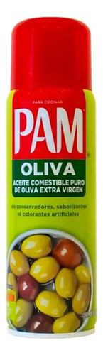 Pam Aceite De Oliva Comestible En Aerosol 141 G. (3 Pzs.)