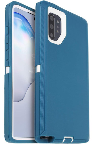 Funda Galaxy Note 10 Plus Aicase Blue/white