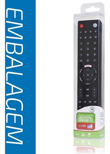 Controle Universal Smart Tv Lcd Led Compatível Samsung LG