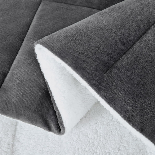 Juego Edredón Reversible 3 Piezas Micromink Sherpa