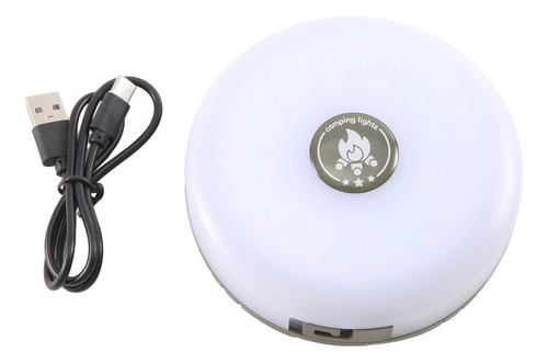 Luces Led Para Acampar, Recargables Por Usb, Colorida Y Cáli