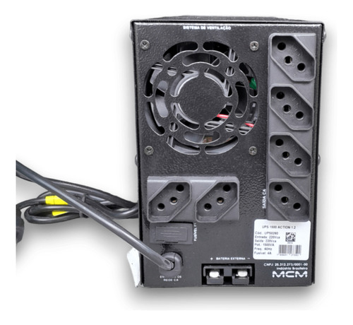 Nobreak Fit 1500va 1.2 220/220v Bateria Interna Ups0260