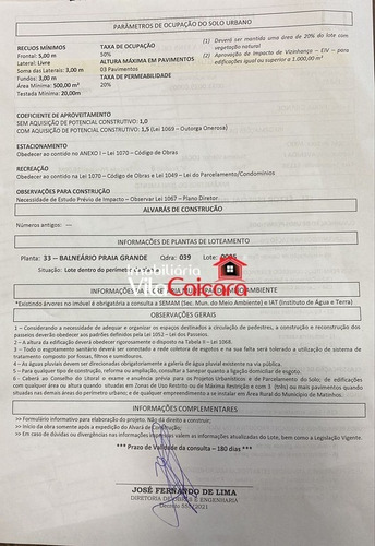 Imagem 14 de 14 de Terreno No Praia Grande Em Matinhos - Te-0142-1