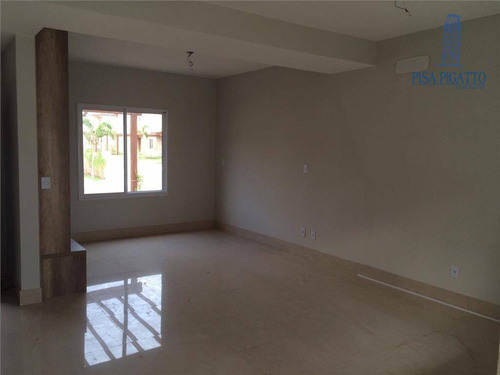 Imagem 5 de 23 de Casa Com 3 Dormitórios À Venda, 120 M² Por R$ 790.000,00 - Condomínio Sunset Boulevard - Paulínia/sp - Ca1806