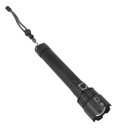 Linterna Portátil Con Zoom De 10000 Lúmenes, Led, Recargable